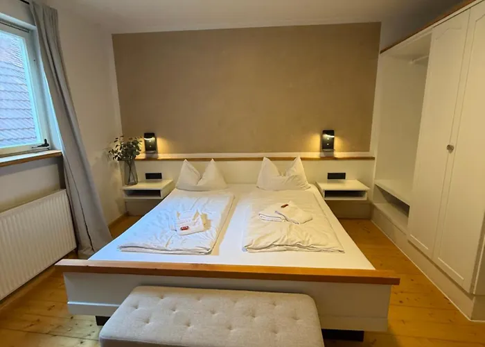 Zum Goldenen Schiff - Lehmzimmer Fachwerk Otel Marktbreit